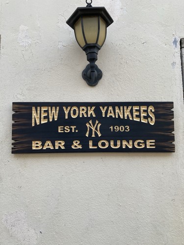 New york yankees mlb wood - new, sign