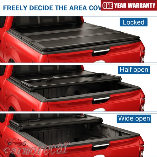 8ft long bed - lock, 3-fold