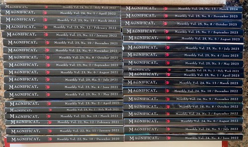 Magnificat magazine lot 37 - magazine, of