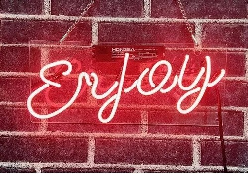 Enjoy acrylic neon - acrylic,