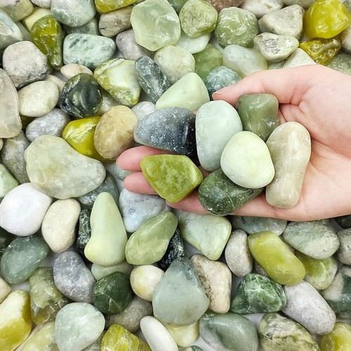 Luxury lbs jade river rocks - 5,