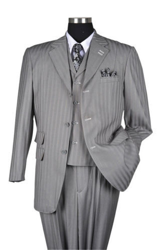 New men piece vested - men's, 3