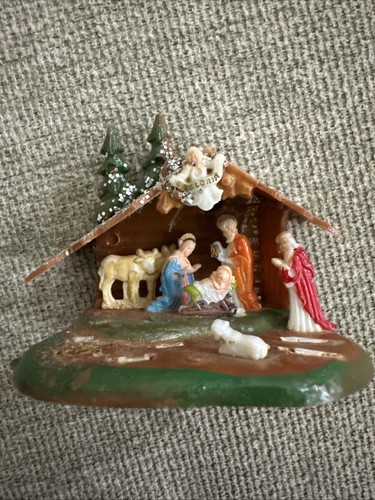 Mini color nativity scene hard - nativity,