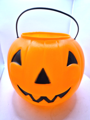 Vtg halloween jack lantern - vtg, o