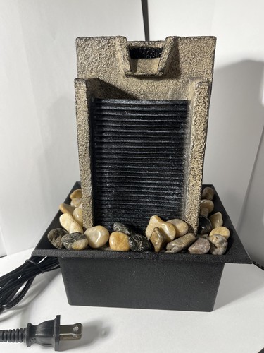 Indoor tabletop waterfall - waterfall, wall