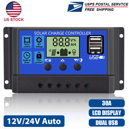 30a solar panel battery charge - panel,