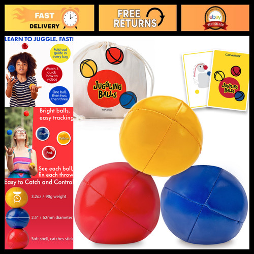 Beginner juggling balls kit - beginner,