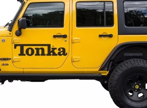 Tonka set body decal - tonka, of