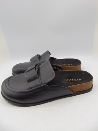 Vionic jordan black - vionic, leather