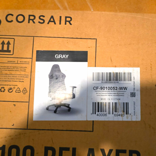 Corsair race gray computer - gray,
