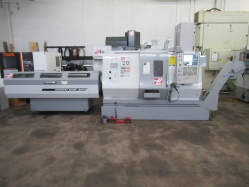 Haas 20t cnc turning - haas, sl-20t