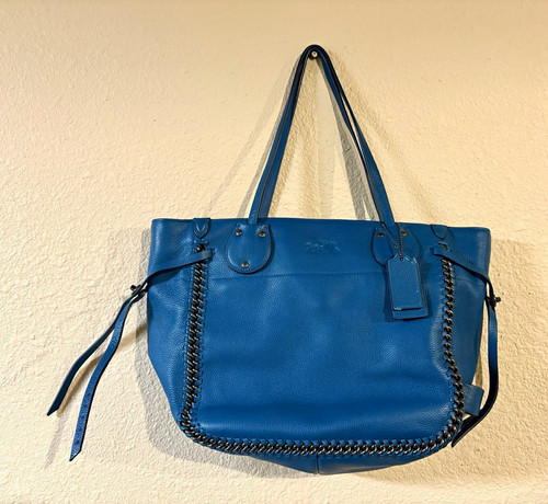 Coach teal leather - coach,