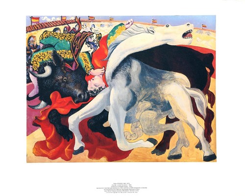 Pablo picasso corrida - pablo,