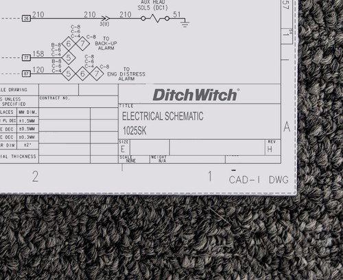 Ditch witch excavator tool - ditch,