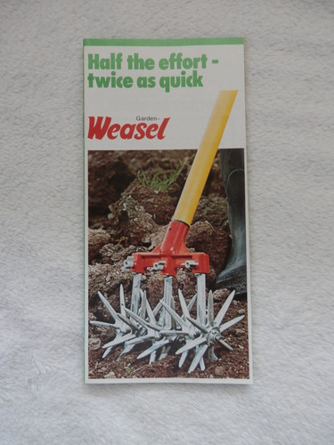Vintage 1980s garden - 1980s, weasel