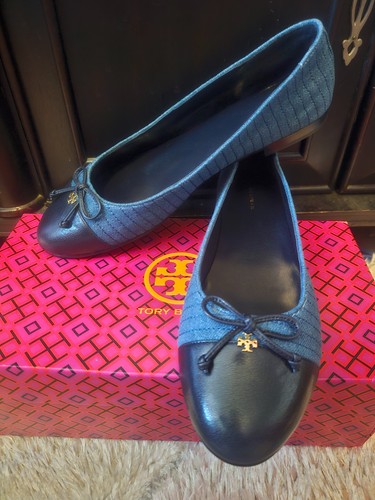 Tory burch cap toe - burch, quilted