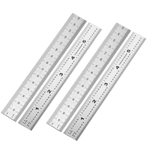 Inch machinist ruler 4 pack - machinist, 4-pack