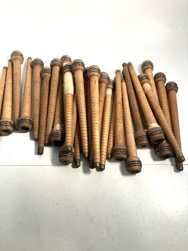 Wood bobbins spools wooden - bobbins,
