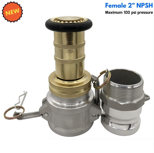 Npsh threads brass - 2",