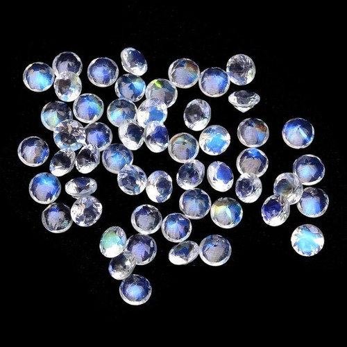 Aaa natural rainbow moonstone - rainbow,