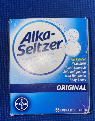 Alka seltzer effervescent - alka-seltzer, 36
