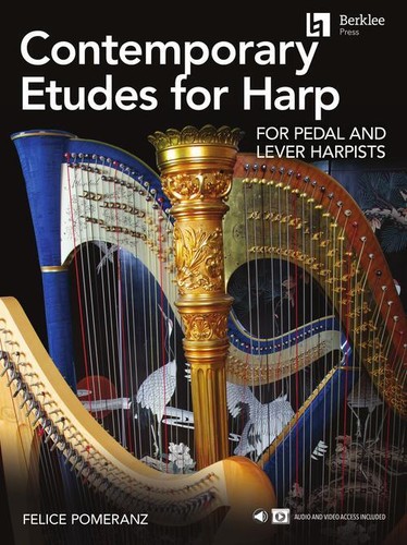 Contemporary etudes for harp - contemporary,