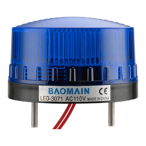 Ac110v led strobe warning - ac110v,