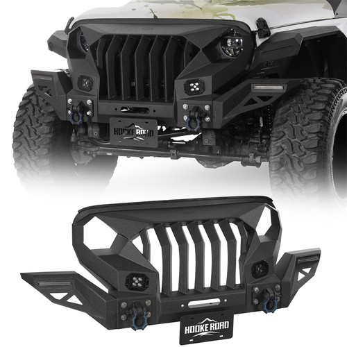 Steel front bumper grille - steel, for