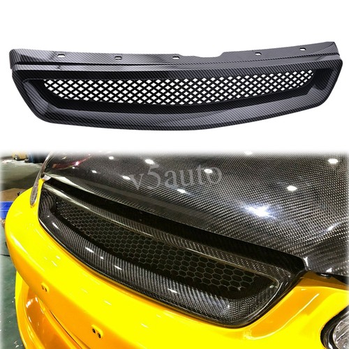 Front hood mesh grill grille - hood,