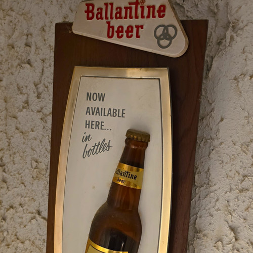 Ballantine beer breweriana - ballantine,