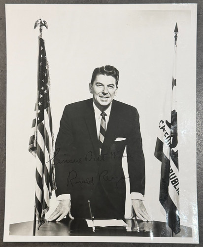 Ronald reagan signed - ronald,