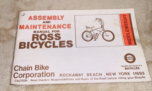 Vtg 1976 ross - vtg,