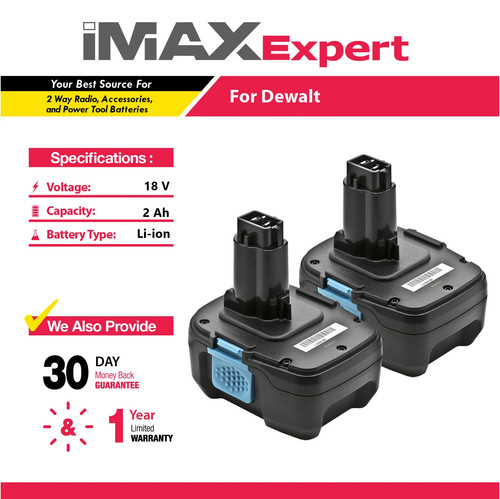 18v 2ah xrp ion - 2ah, battery
