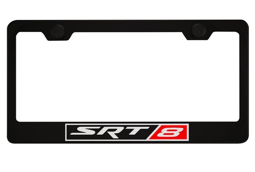 Black license plate - black,