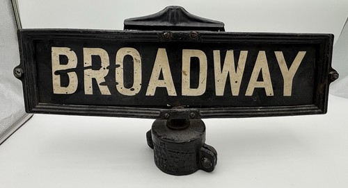 Atq cast iron metal broadway - &metal,
