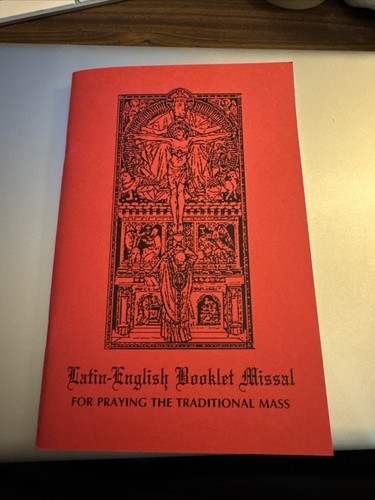 Latin english booklet - booklet, missal
