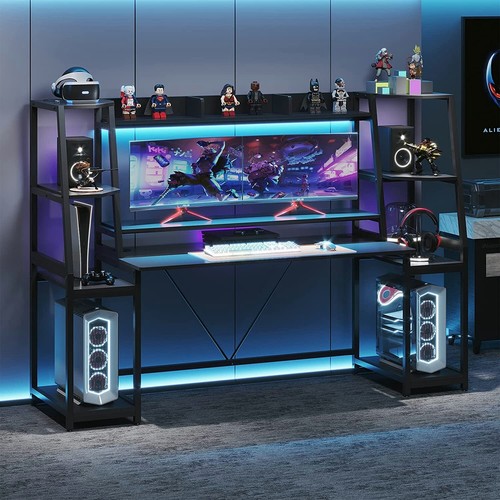 Ergonomic gaming desk - gaming, 78.8''
