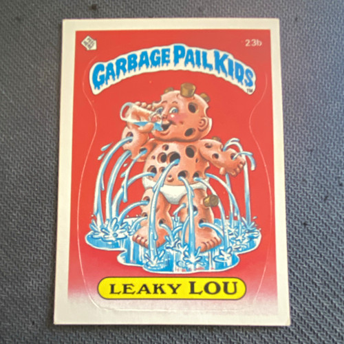 Topps garbage pail - garbage,