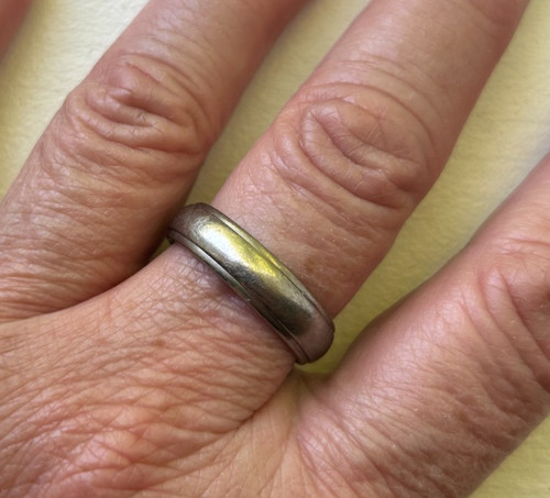 Triton titanium band ring - triton,