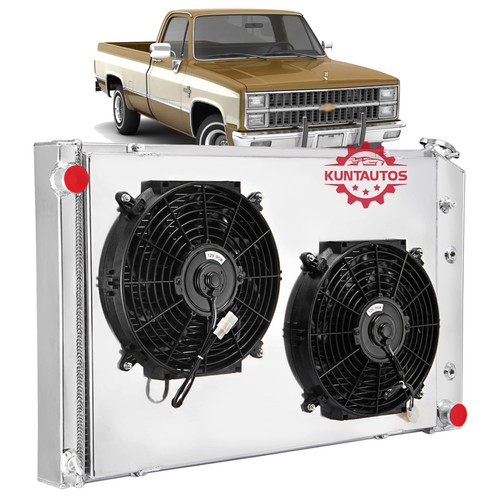 Row radiator shroud fan - radiator,