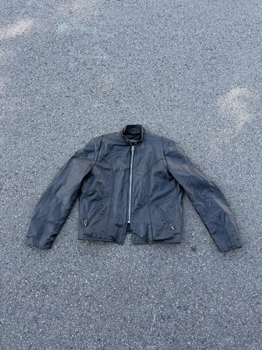 Vtg brooks black leather - vtg, 70's