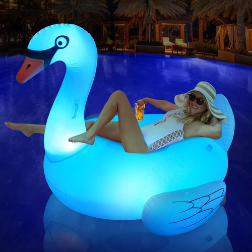 Big swan pool floats solar - swan,