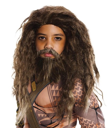 Aquaman wig beard justice - wig, &