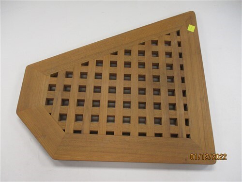 Carver teak wood shower - carver, floor