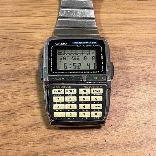 Casio data bank telememo - bank,
