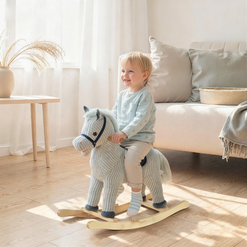 Kids rocking horse plush - rocking, ride