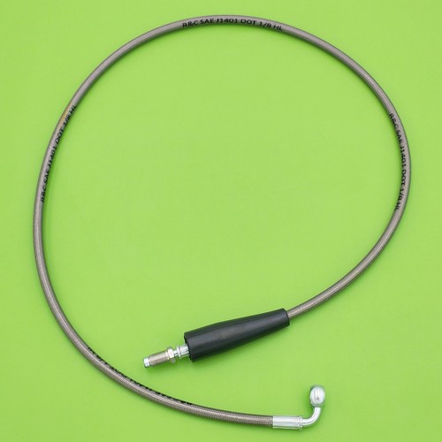 Braided steel clutch pipe hose - clutch,