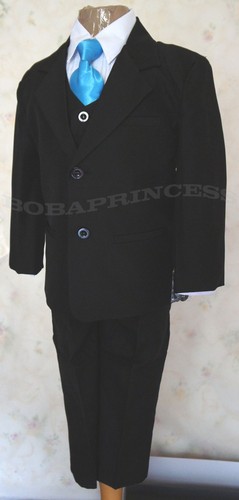 Pcs formal black suit - 5,