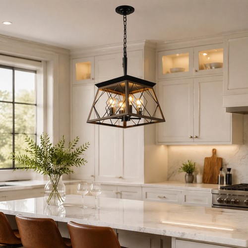 Rustic pendant light - pendant,