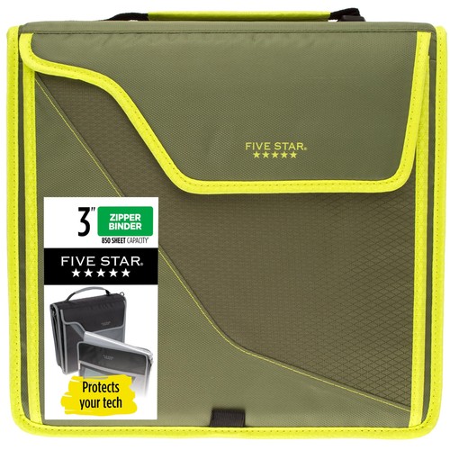 Zipper binder inch 3 ring - zipper, 3-ring